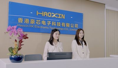 HAOXIN HK ELECTRONIC TECHNOLOGY CO. LIMITED 工場生産ライン